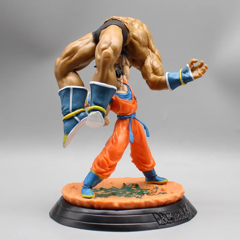 Dragon Ball Z Son Goku Lift Nappa MegaHousegk Anime Figure Action Figurine19cm PVC Statue Model Doll Collection Decor Toy Gifts