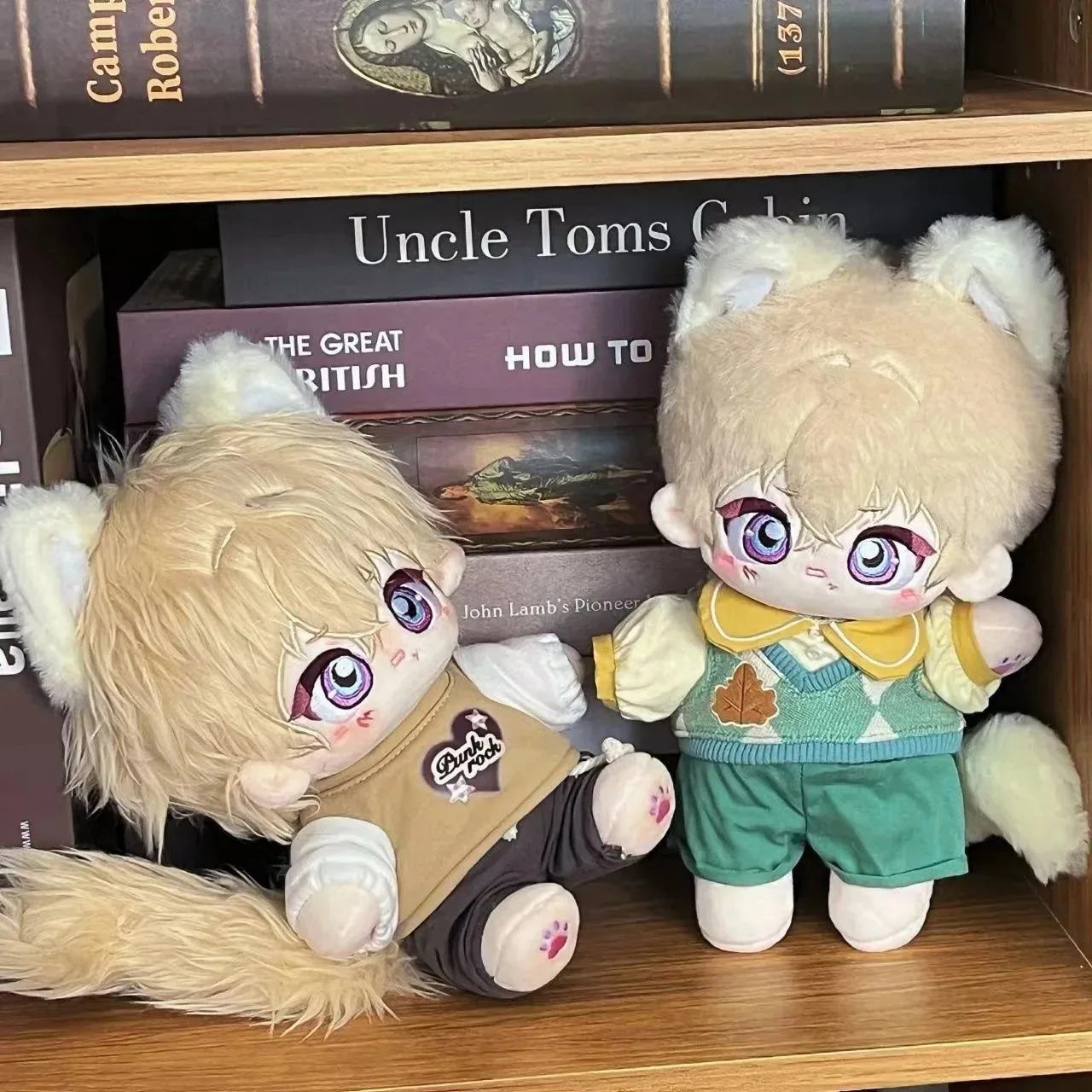 게임 혼카이 스타 레일 어벤츄린 동물 귀 꼬리 몬스터, 귀여운 부드러운 몸 원피스 업 코튼 인형 베개 코스프레, 20cm