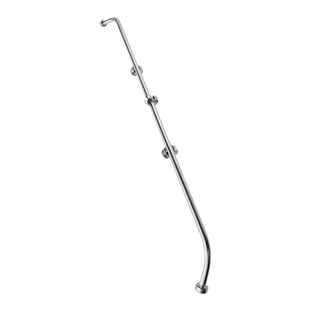 High Pressure Sprayer Stainless Steel Sprayer For Outdoor Gardening Four Flow Nozzles 50cm Extended Reach Easy Installation