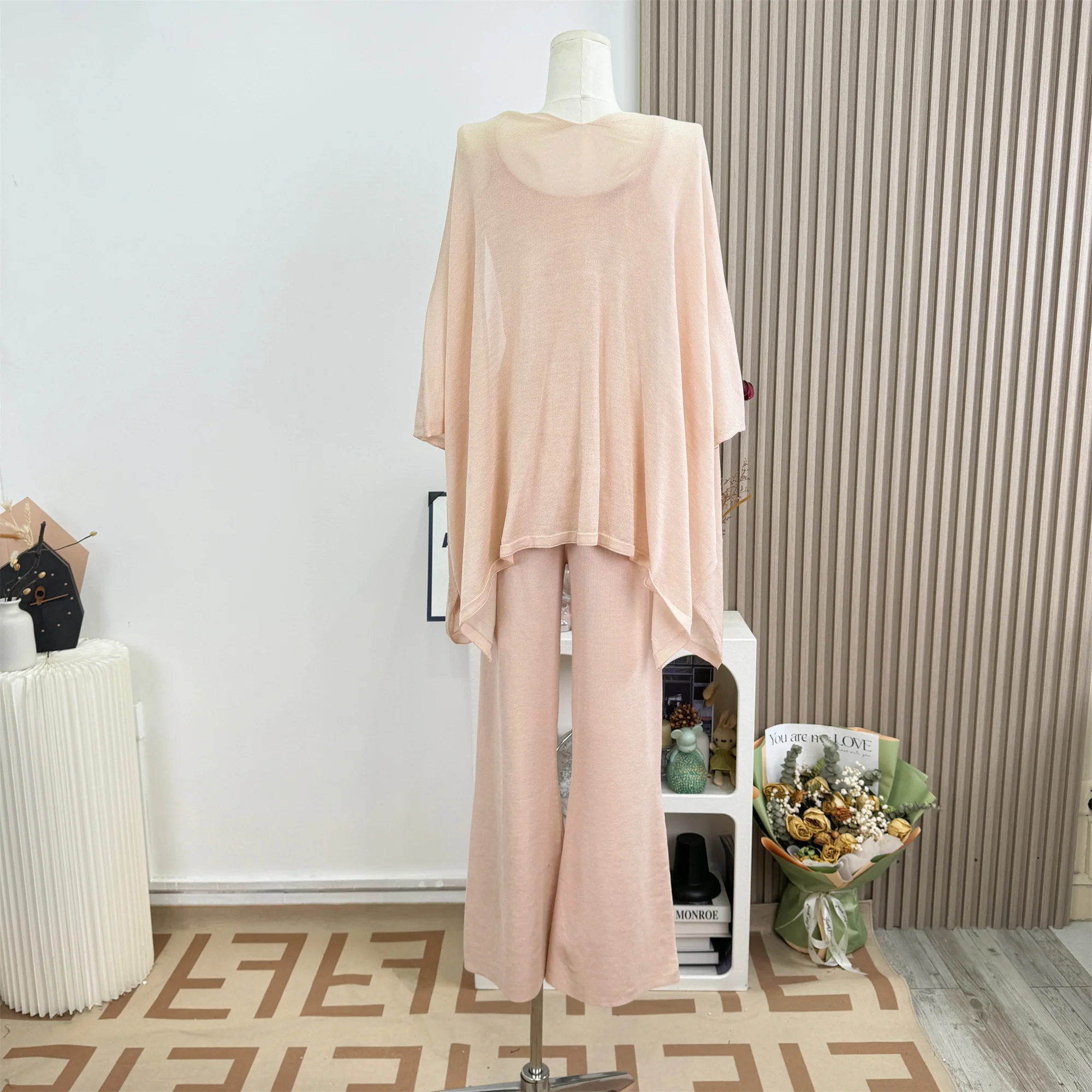 Women's Elegant Spring Autumn  - огляд і ціна Wide Leg Palazzo Pants