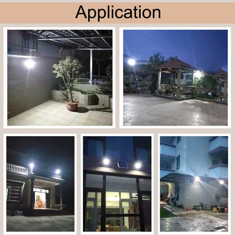 Solar Reflector 100 W 200 W 300 W Solar Spots 3 Modi PIR Bewegingssensor Outdoor Tuin Waterdichte schijnwerper Solar Lamp