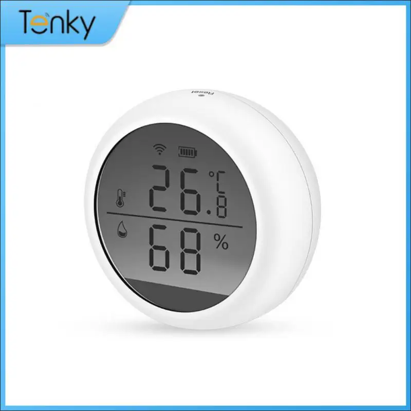 

Temperature And Humidity Sensor Professional Wifi Gateway Required Wireless Tuya Thermometer Detector Hygrometer Sensitive