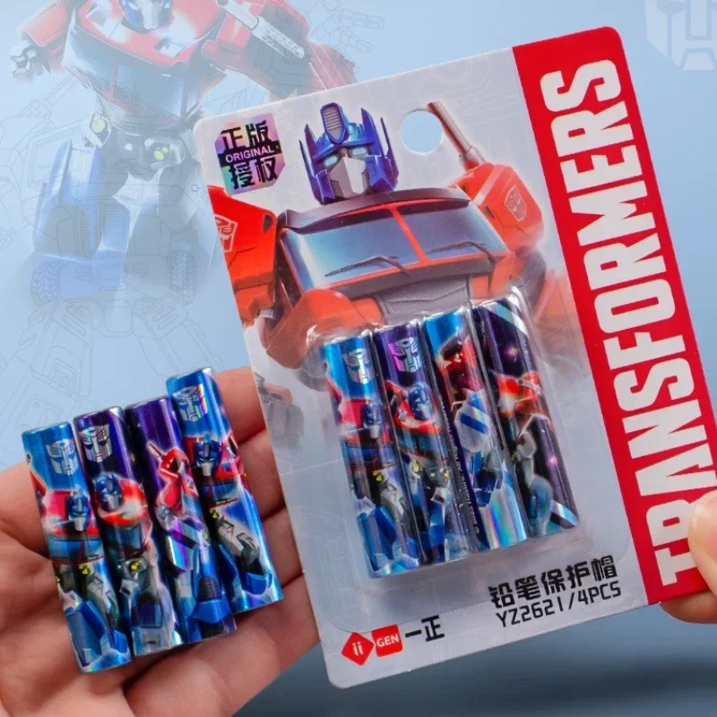 ของแท้ Iigen Transformers Cool กรณีป้องกันนักเรียนการ์ตูนน่ารักสร้างสรรค์เครื่องเขียนเด็กของขวัญวันเกิดคริสต์มาส