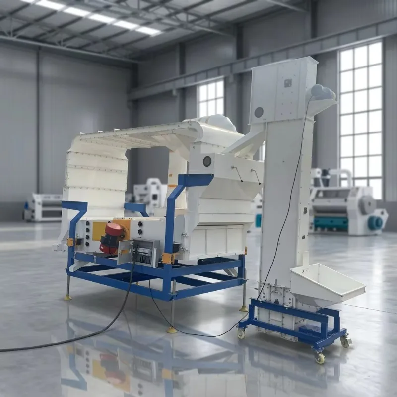 Grain Processing Machine 5XZC-8DS High Productivity for Cleaning and Screening of Seeds
