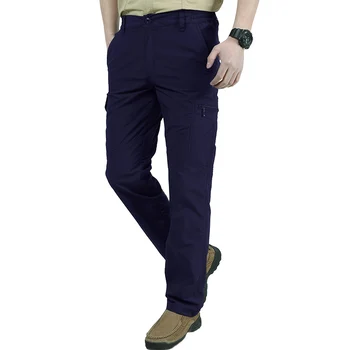 Casual Men Pants Summer Multiple Pockets Cargo Pants Quick Dry Thin Trousers Outdoor Hiking Workout Breathable Long Pant New 3
