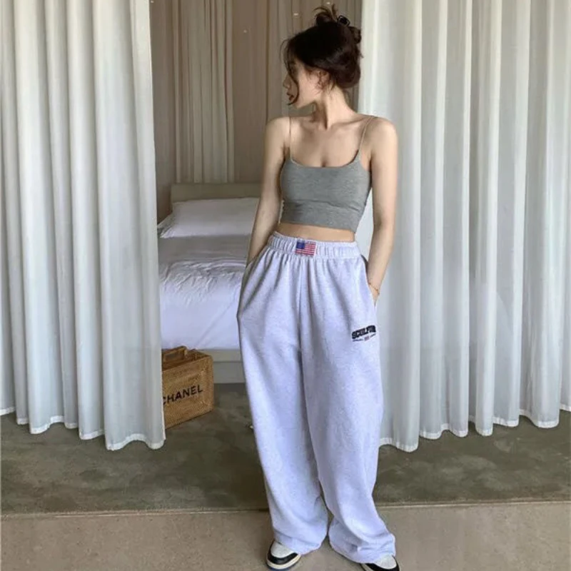 Camisole Women Backless Sexy Inner Basic Thin Tops Aesthetic Solid All-match Harajuku Daily Cropped Bodycon Summer Female Soft