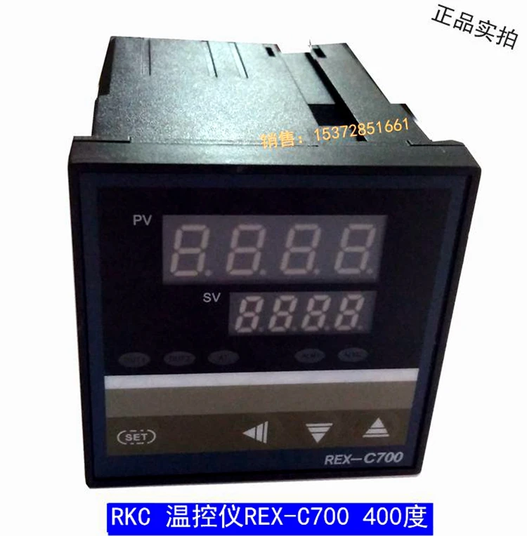 

Temperature Controller REX-C700FK02 MAN400 Degree AC220V Temperature Controller Intelligent Digital Display
