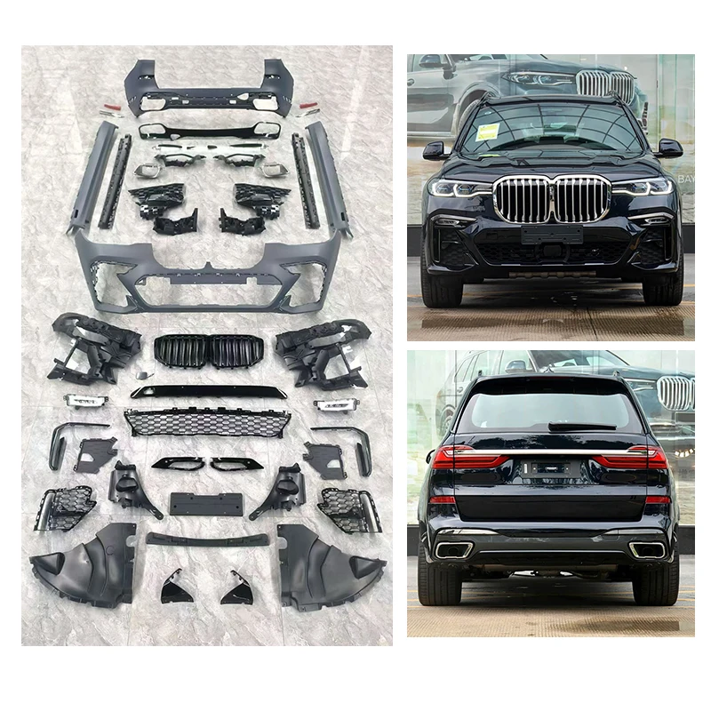 2019-2022 G07 X7 Car Modification and Upgrade G07 MT Body Kit Front Bumper Rear Bumper for X7
