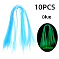 10 piezas azules