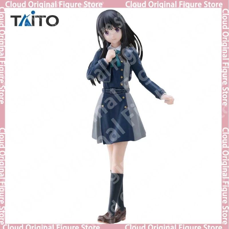 

В наличии школьная форма Taito Coreful Inoue Takina Ver. Настольная милая кукла, аниме, экшн-фигурка, игрушка, подарок, модель, украшение, хобби