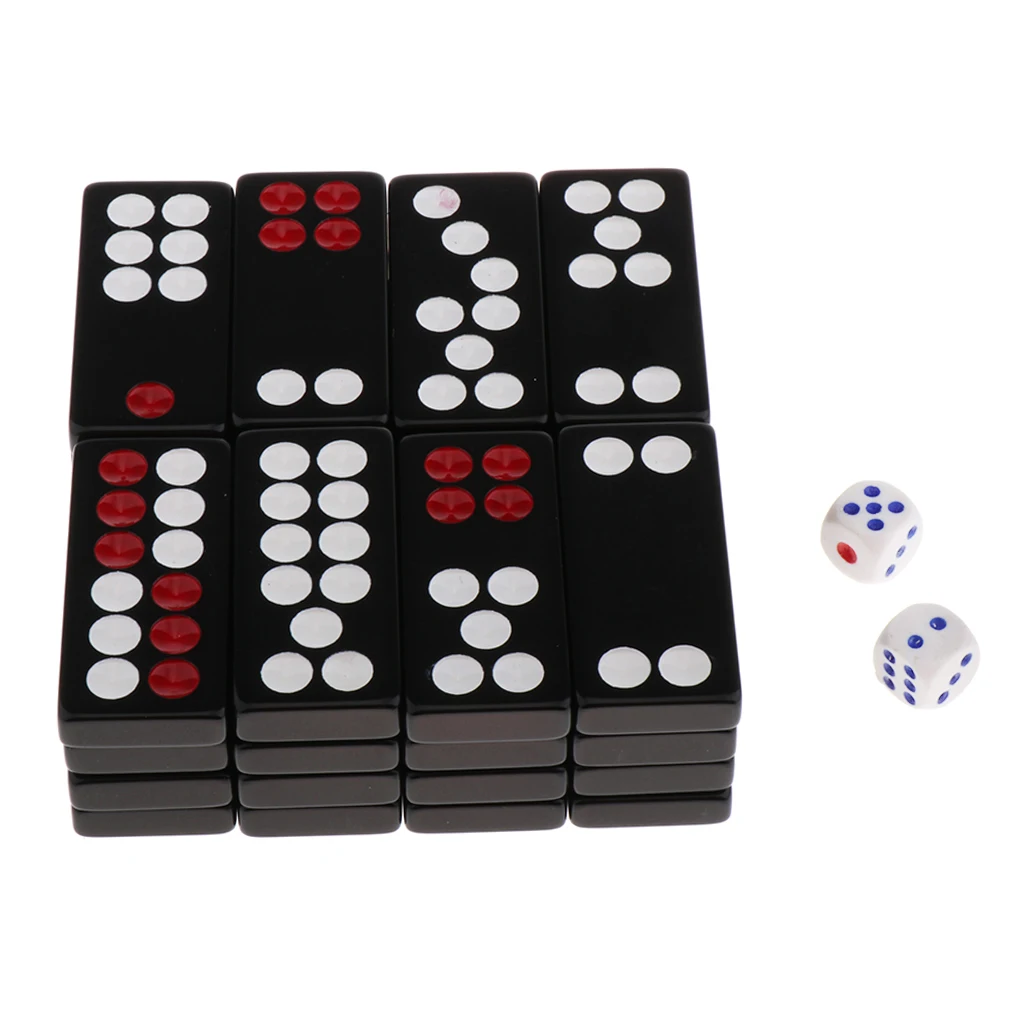 Traditional Chinese Pai Gow Paigow Tile Set Dominoes Game for Family Play