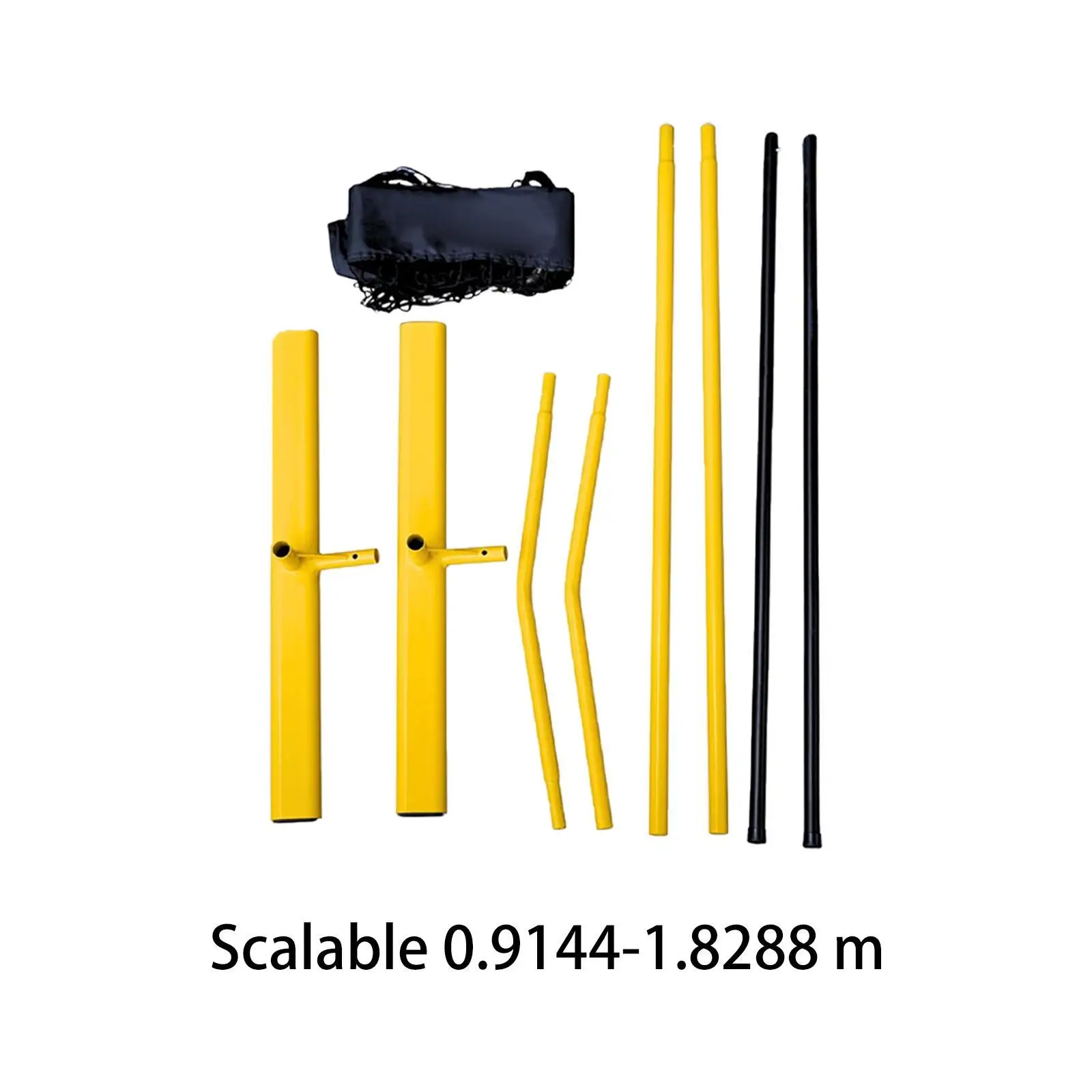 

Mini Pickleball Net Rebounder 4ft Lightweight Weatherproof Solo Practice Training Net for Tennis Outdoor Indoor Badminton