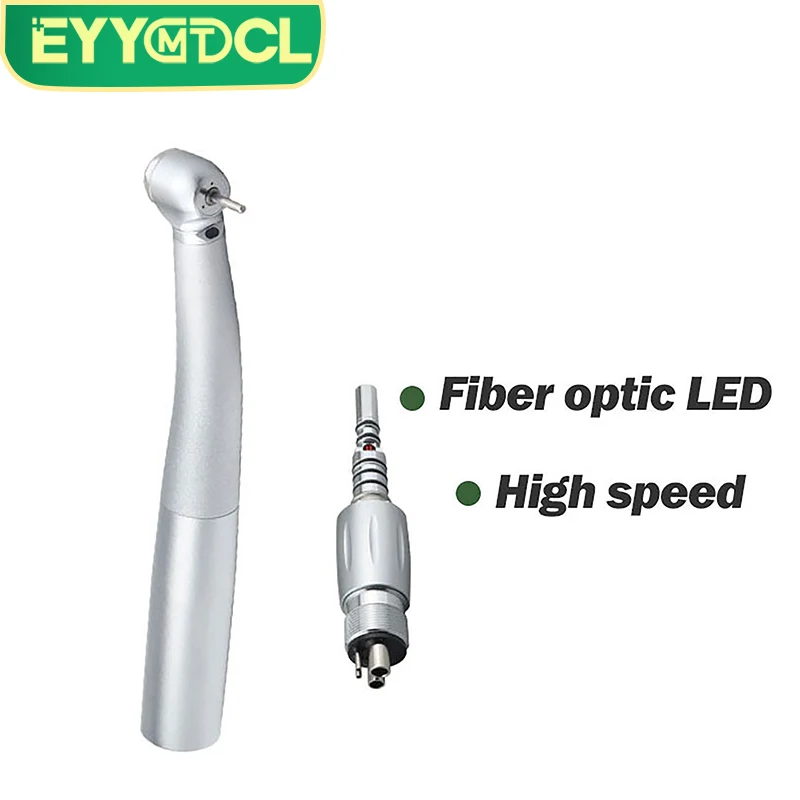 

EYY Dental Factory оборудование оптоволоконный высокоскоростной наконечник Стоматологическая воздушная турбина для муфты с оптоволоконным стоматологическим материалом