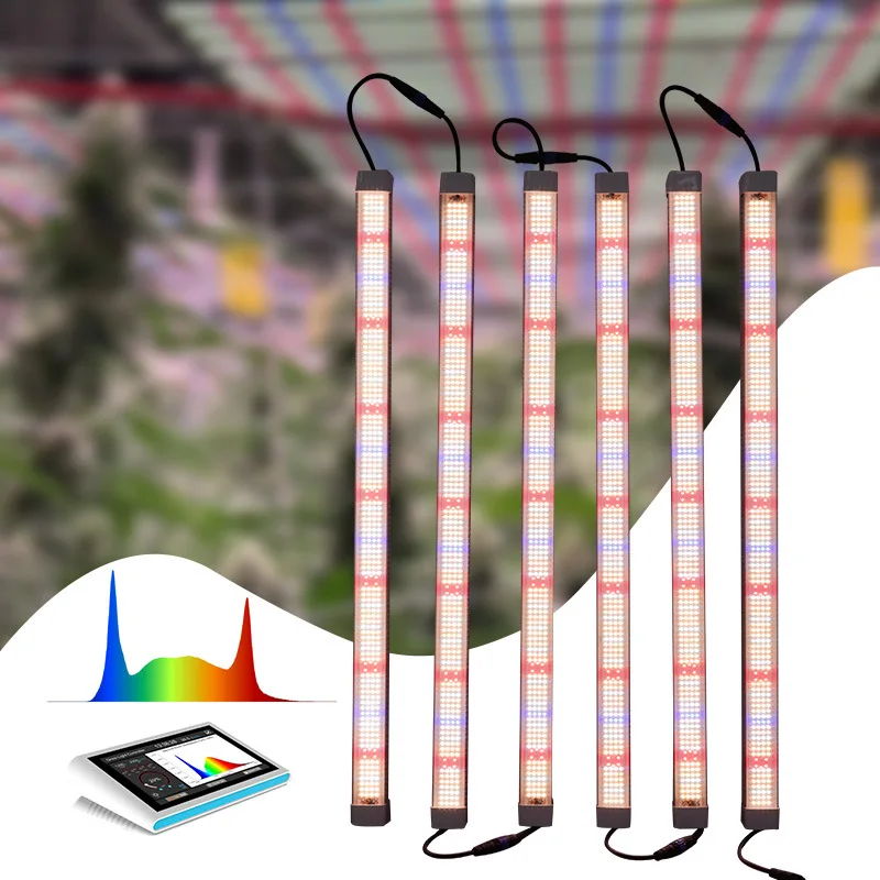 Under Canopy Light Emitting Diode Waterproof Bottom Grow Light Bar 120 Watts Plant Root Light Full Spectrum view 4