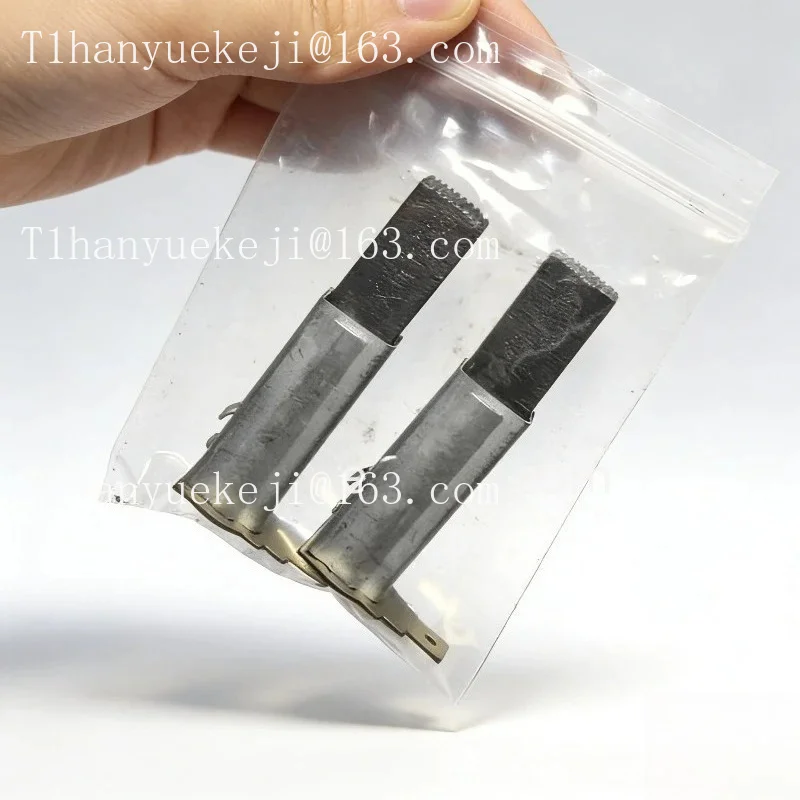 Factory direct sale1 pair of motor spring carbon brush 6.3 * 10 Applicable to Yililiqi high pressure cleaner car washer motor
