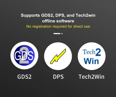 VNCI MDI2 Diagnostic Tool for GM Support CAN FD/DoIP Module Compatible with TLC, GDS2, DPS,Tech2win Car Auto Scanner Programmer 10 best sales gscan2 - №9