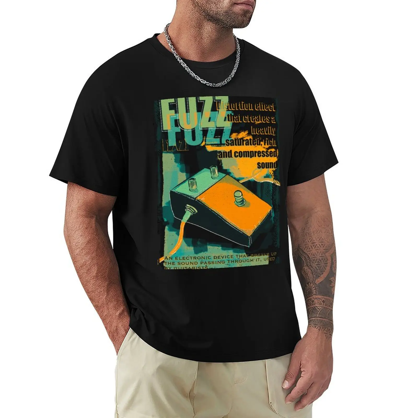 Fuzz Pedal T-Shirt Sun Protective Outdoor Tee Top