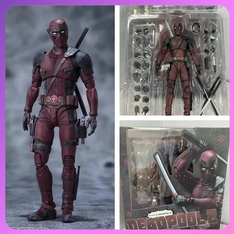 

Фигурка SHF Deadpool 2: Дэдпул (Маленький) — Дешевая версия с шарнирными суставами для коллекции.
