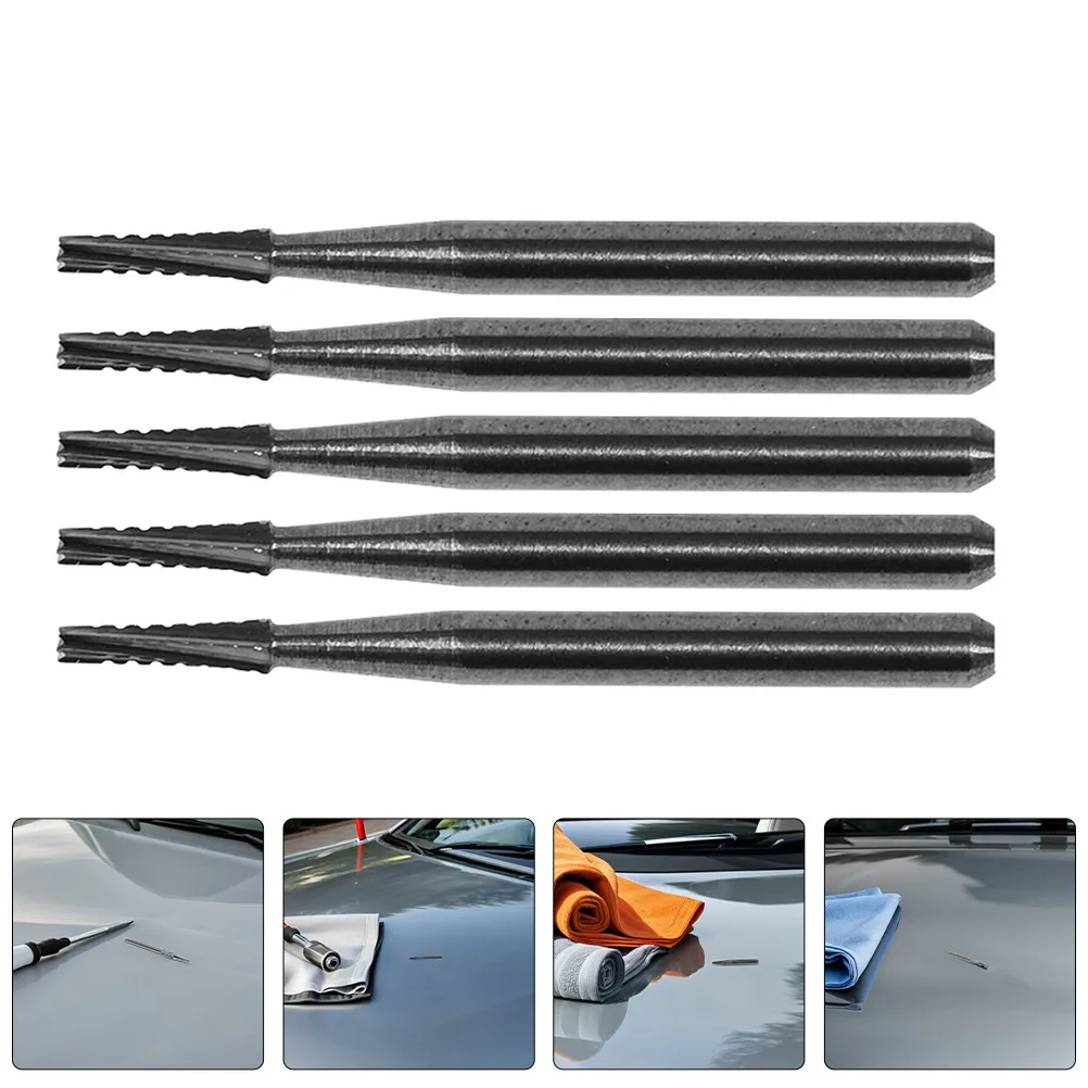 

Набор для ремонта лобового стекла из 10 предметов: компактные сверла для эффективного проникновения в стекло и долговременной фиксации, сверла для лобового стекла