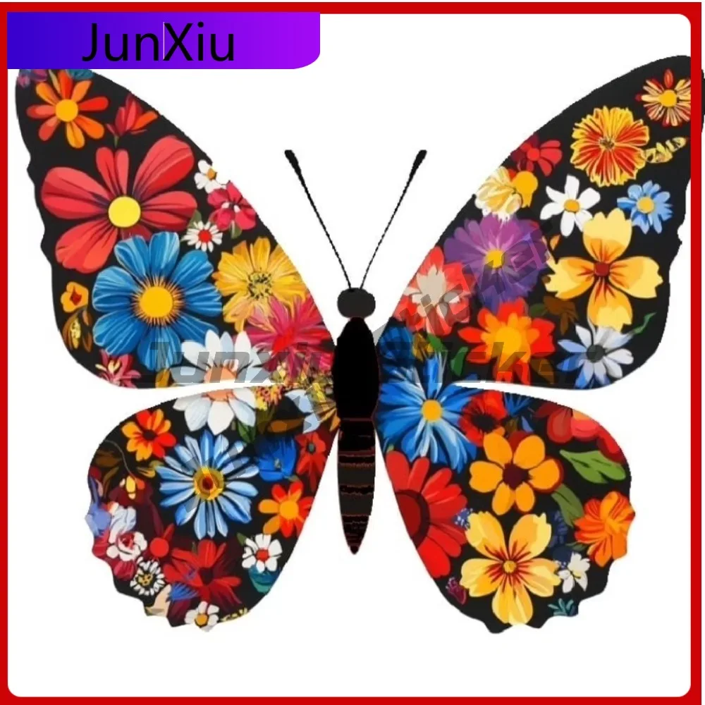 

Colorful Floral Butterfly Vibrant Retro Car Laptop Window Bumper Waterproof Vinyl Decal Decoration Vintage Funny Aesthetic