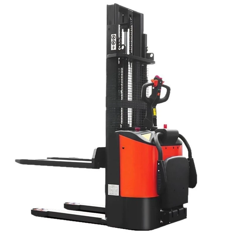 1.5 tons 2 tons small pedal station ride-on lift forklift lead-acid lithium battery stack forklift
