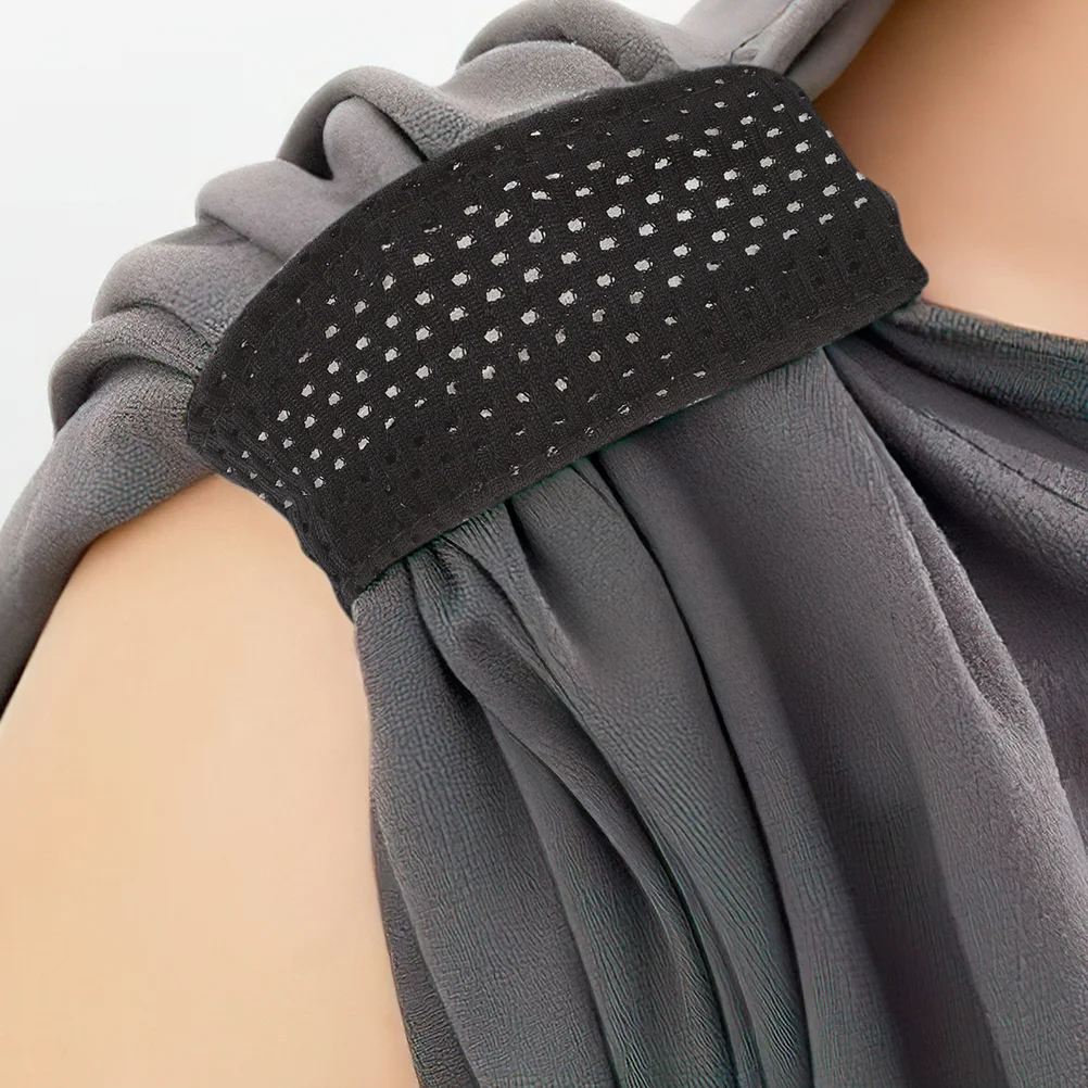 

4 Pcs Non Sports Sleeve Holders Black White Football Softball Bands lasting Anti Design Easy Attach Fitness