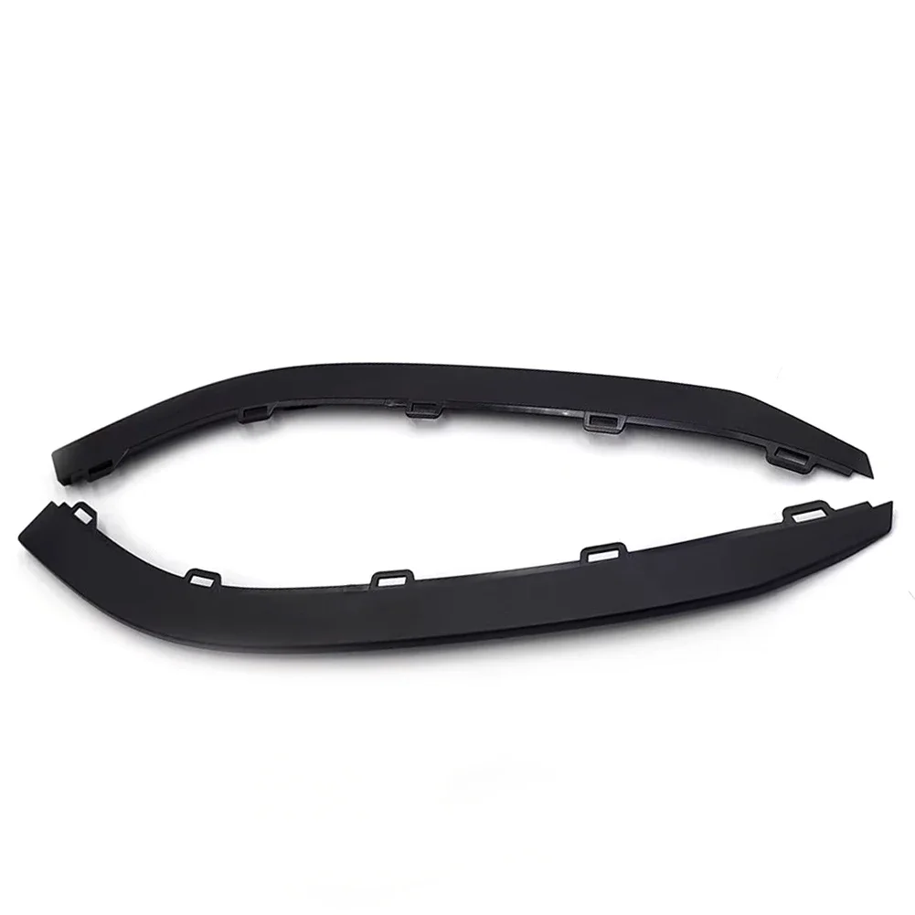 2Pcs Car Front Bumper Lip Air Deflector Valance Trim Lower Spoilers For VW For Golf MK7 GTI 2015-2017