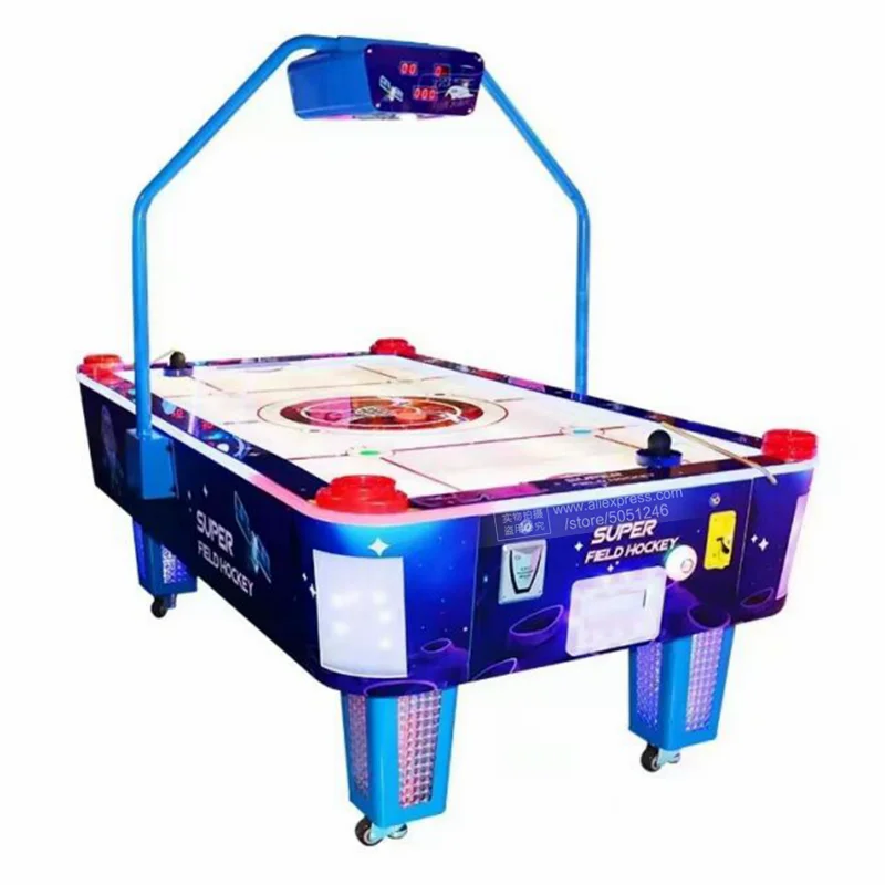 

Low Price Adults Electric Air Hockey Table Game Hall Shopping Malls Coin Operated Tickets Redemption Arcade Amusement Machine