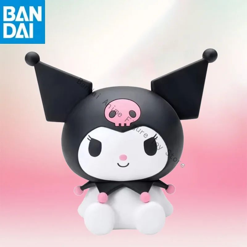 

In Stock Original Genuine BANDAI NAMCO BANPRESTO Sanrio SOFVIMATES Kuromi Relaxing style PVC 17cm Collector Figurine Toys gift