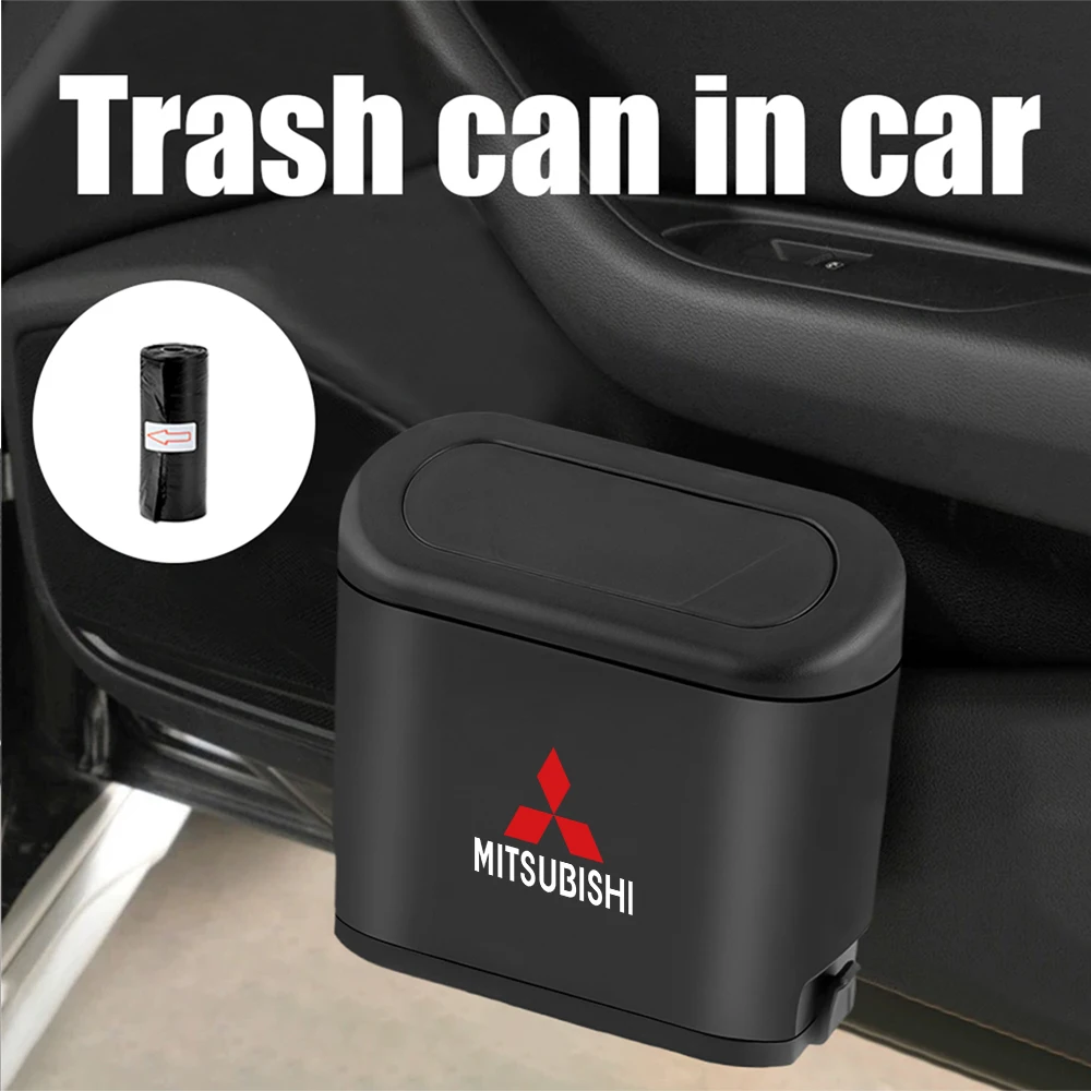 1 قطعة سلة مهملات السيارة الجانب الباب معلقة سلة المهملات ABs صندوق تخزين لميتسوبيشي Asx لانسر باجيرو 4 أوتلاندر 3 L200 Ex10 كولت