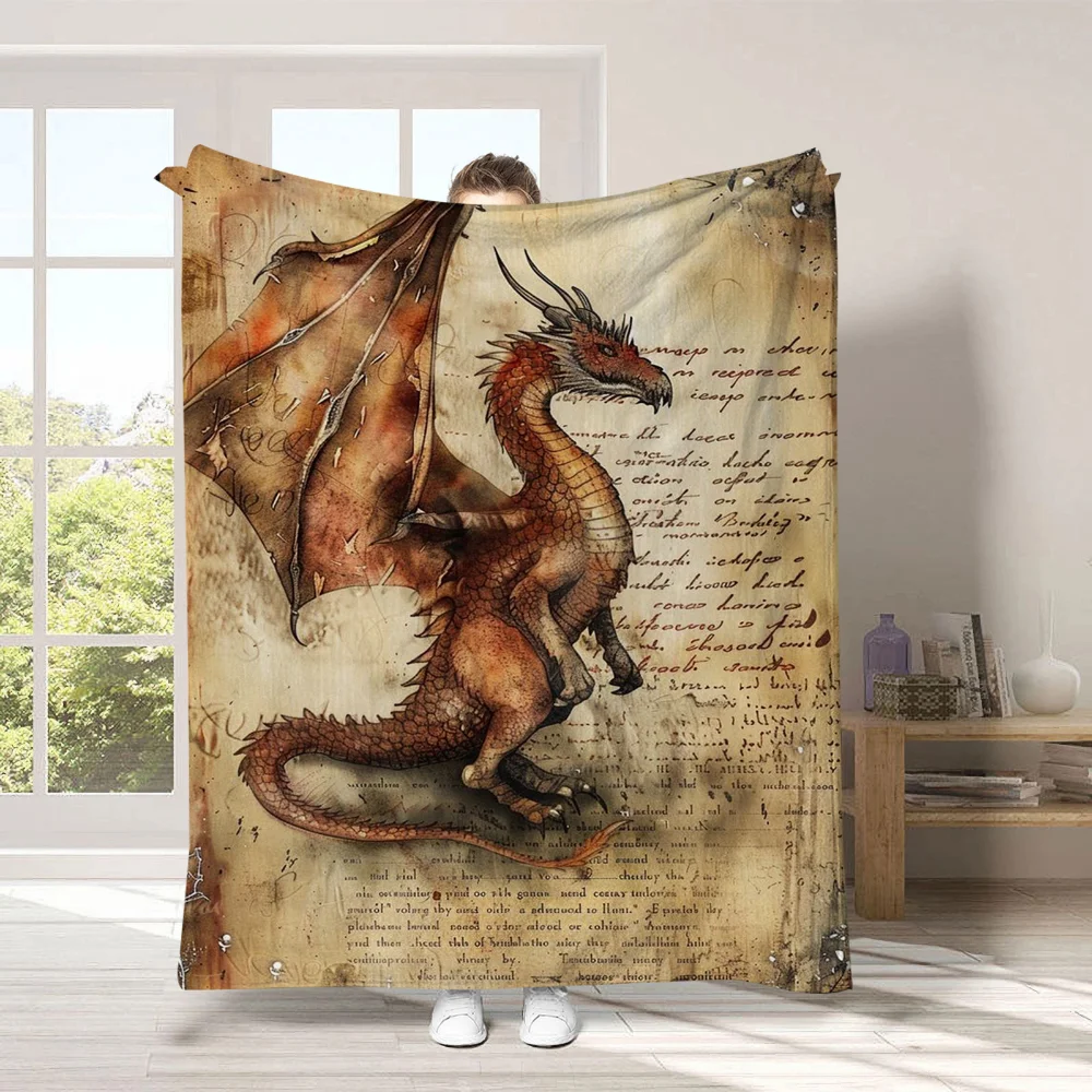 

Cartoon Dachshund Dog Blanket Fleece Autumn/Winter Breathable Warm Throw Blankets for Bedding Outdoor Rug Piece