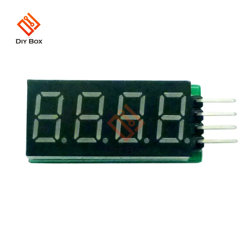 DC 3.3V 5V 4 Bit I2C IIC LED Digital Tube Display Module Green LED Display for Arduino for MCU AVR PIC ARM N76E003