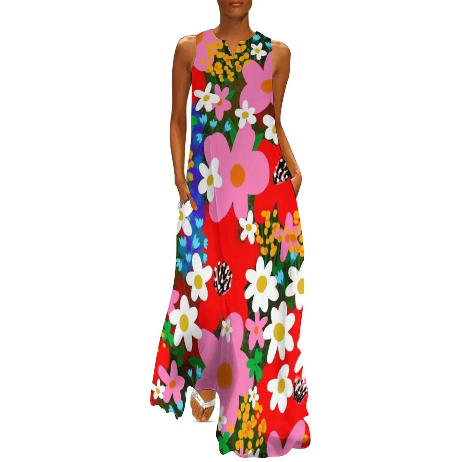 

Flower Power! Long Dress women dress women evening dress
