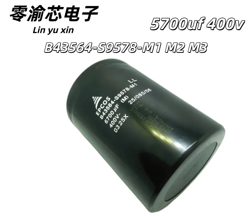 EPCOS B43564-S9578-M1-M2 M3 5700μF 400V Brand New Capacitor , For Schneider Inverter,