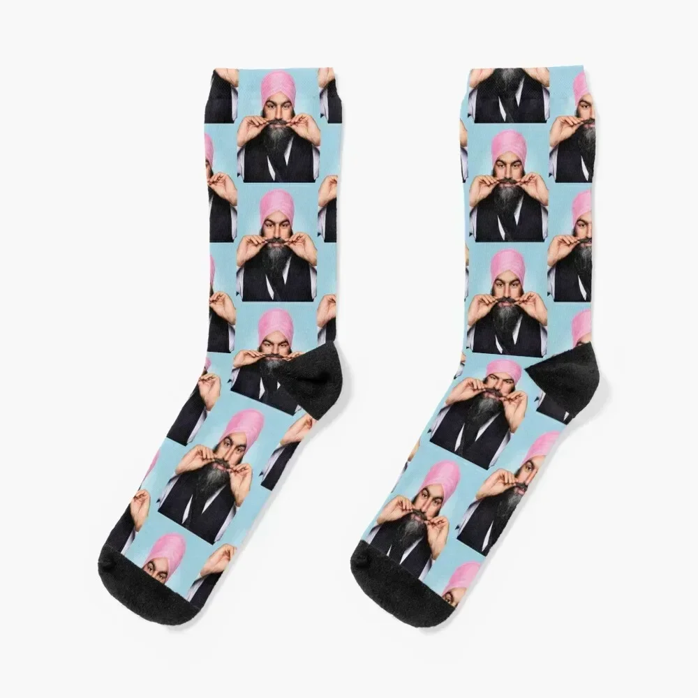 

Jagmeet Singh Socks christmas gift new in's aesthetic Argentina Socks For Women Men's