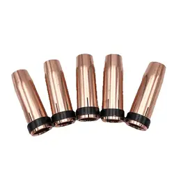 5pcs Mig Water Cooled Welding Torch Binzel Type MB 501D Consumables 145.0085 Nozzle Conical