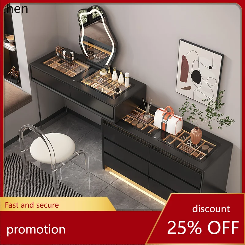 

HT minimalist dresser chest integrated modern minimalist with atmosphere bedroom bedside cabinet storage makeup table