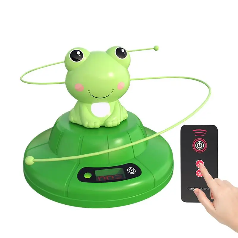 

Машина для прыжков со скакалкой и дистанционным управлением. Автоматическая машина для прыжков со скакалкой Little Frog. Регулируемая скорость (без батарей)