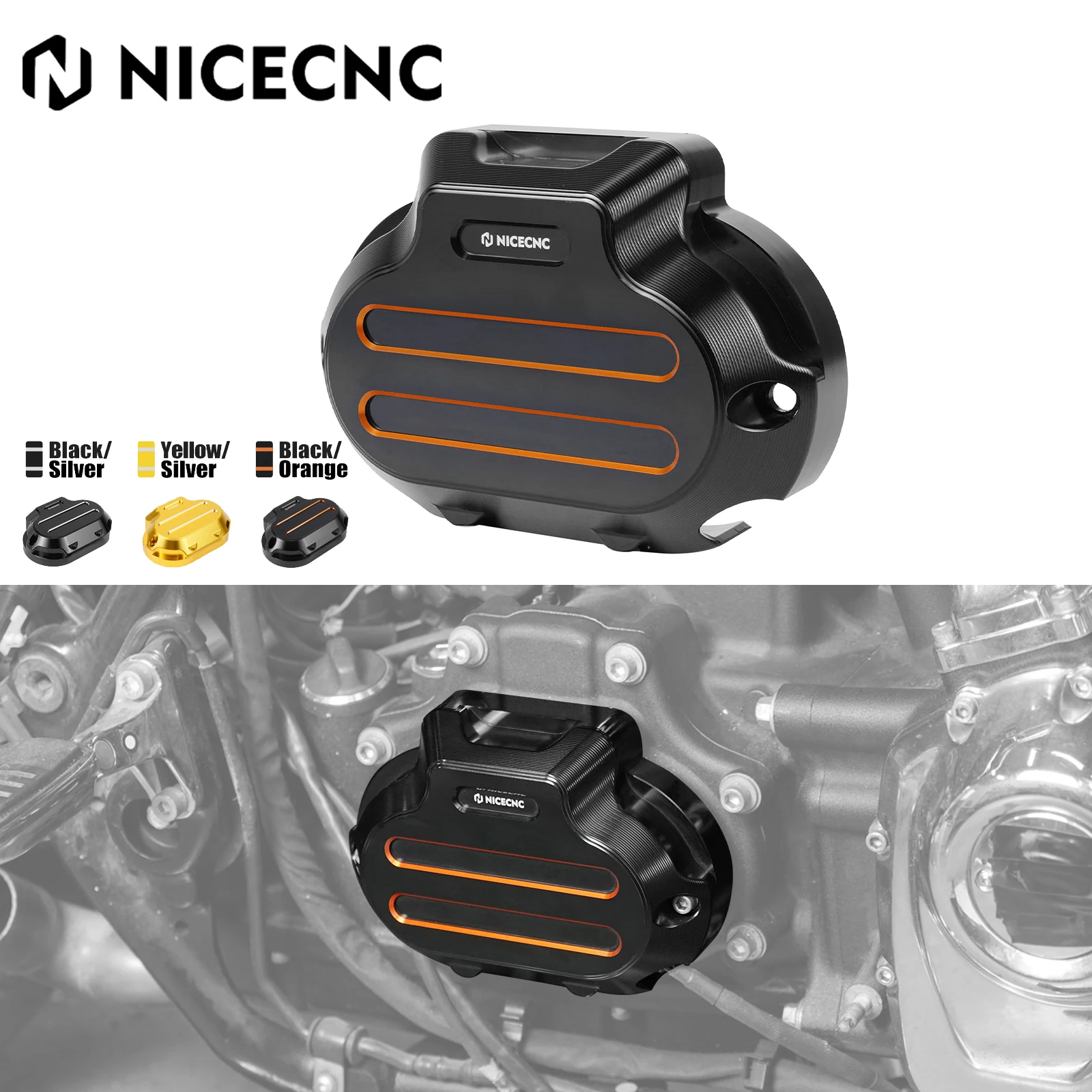 For Harley Street Glide FLHX Special FLHXS 2017-2020 Transmission Side Cover Road King FLHR FLHRXS Road Glide Ultra FLTRU FLTRX