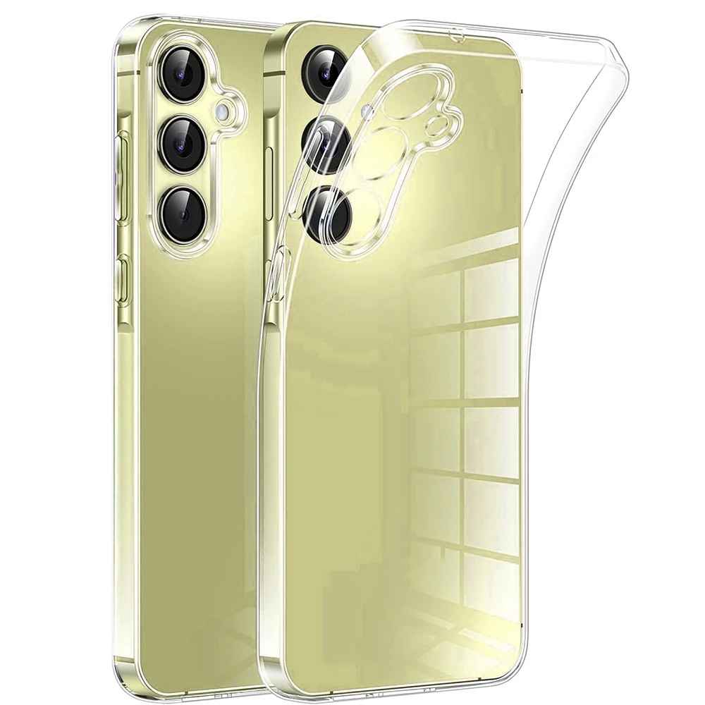 

Ultra Thin Silicone Case For Samsung Galaxy S25 Edge S24 S23 S21 FE S22 Ultra Plus A16 A06 A55 A35 A15 A05S A54 A34 A14 A53 A33