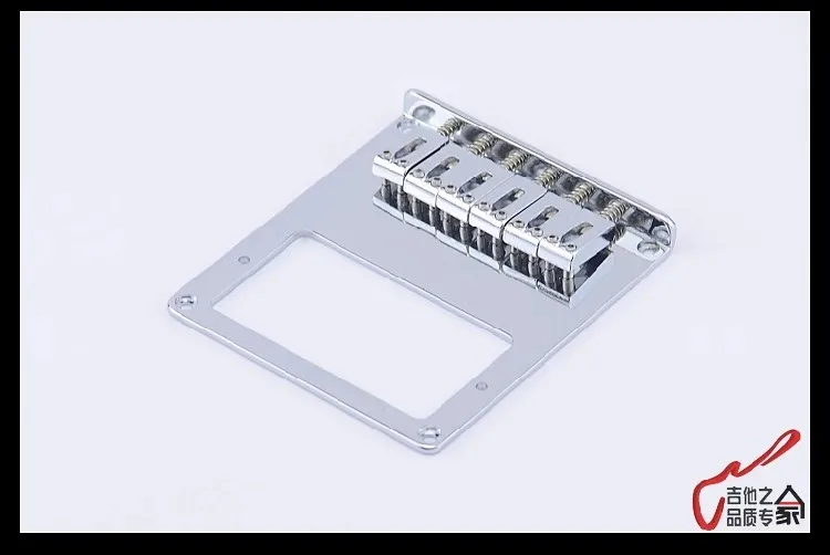 Two-coil pickup electric guitar fixed bridge string plate suitable for some electric guitars