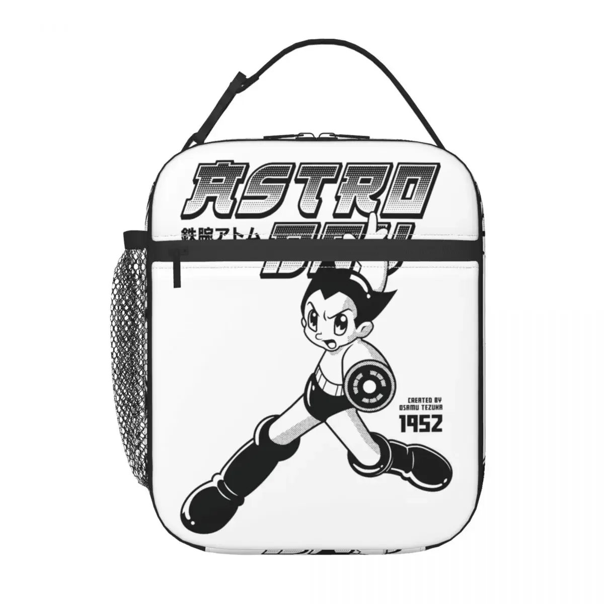 Astro Boy Astroboy Insulated Lunch Bag Large Anime Reusable Thermal Bag Lunch Box Tote Work Travel Food Handbags