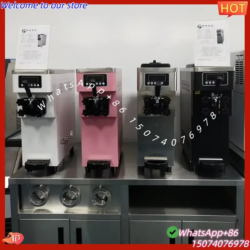 2026 Commercial Automatic 3 Flavors Soft Serve Ice Cream & Frozen Yogurt Making Machine with Easy Operation