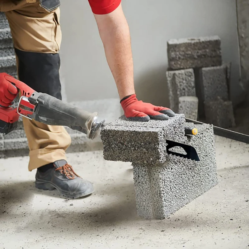 Säbels äge blatt Hartmetall-Hartmetall-Sägeblatt zum Schneiden von porösem Beton, Faser zement