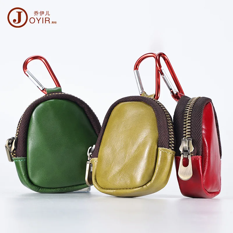 

Small Wallet Cross-Border New Arrival Coin Purse Multi-Functional Headset Storage Bag Genuine Leather Coin Pocket Coin Purse Who