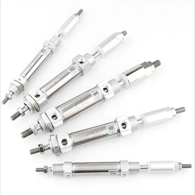 

MAJ Series Pneumatic Cylingder Stainless Steel Stroke Adjustable Mini Cylinder MAJ16/20/25/32/40X25X50X75X100-25-50S