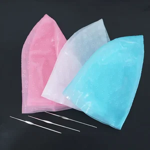 Wiederverwendbarer professioneller Salon Haarfärbemfarbe Highlight Farbstoffkappe für Haarverlängerungsstyling -Werkzeuge Friseur Schönheit Hair Salon 12 Hauptverkäufe für Lichter - №10