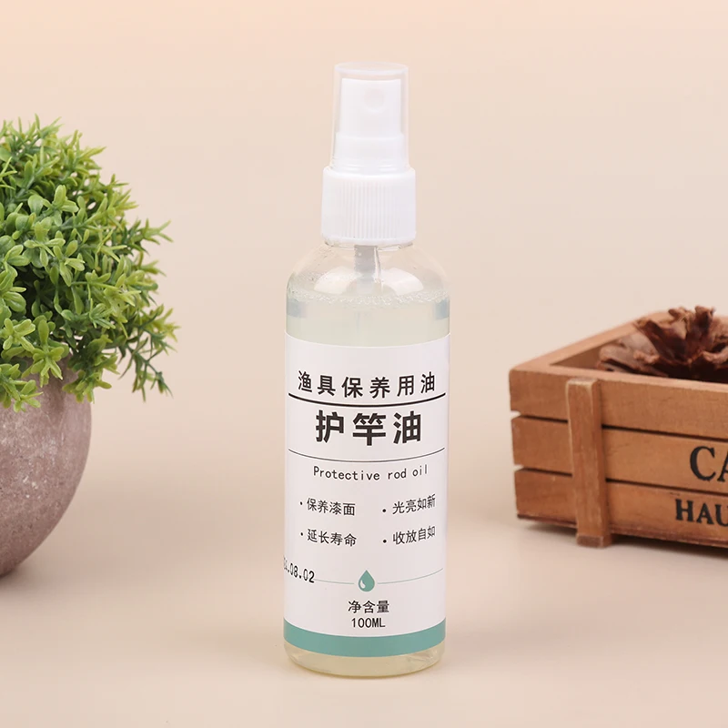 100ML Cleaner Care Oil For Clean Protect And Maintain Your Fishing Rod Reel Fishing Reel Oil Spray Care Oil For Fishing Rod