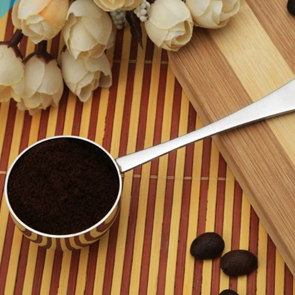 

Stainless Steel Coffee Measuring Spice Tea Milk Scoop Practical Safe for Condiments Spices Grains Baking