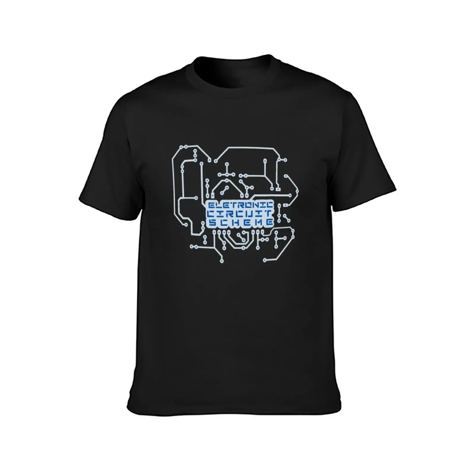 Electronic Circuit Scheme Engineer Engineering T-Shirt graphic t shirts plain custom t shirt anime stuff Men's t shirts